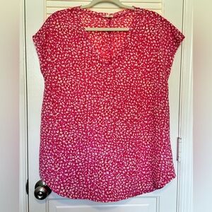 JODIFL Pink and White Patterned Blouse